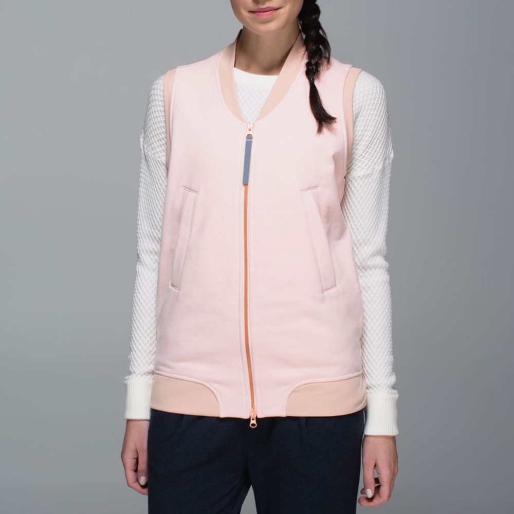 Lululemon Departure Vest - Parfait Pink / Naked